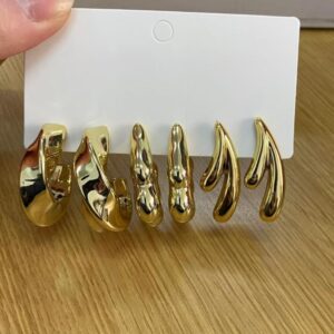 Earring Combo Pack – 3 Styles in One Set