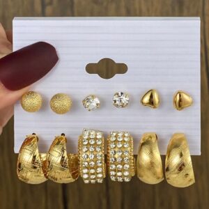 Earring Set of 6 – Daily Wear to Party Glam