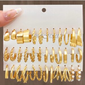 Classic to Trendy – Earring Combo for All Moods (6pair)