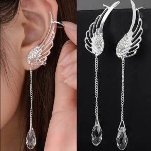Wings Earcuff for Women – Stylish Angel Wing Clip-On Earring